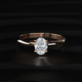 0.5 Oval Solitaire Engagement Ring | Earthly Jewels