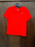 Under Armour Boys Golf Polo YXL 14/16 Orange