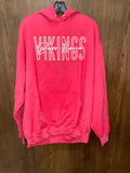 Barr-Reeve Unisex Vikings Hoodie Size XL Like New Condition Smoke