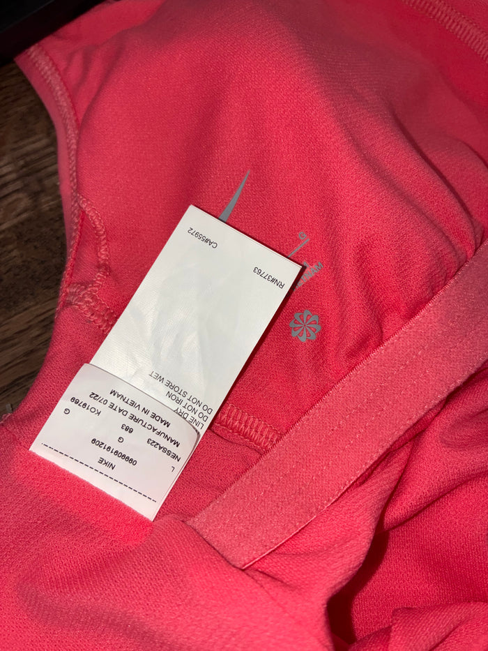 Nike Women's Coral Essential U-Back One Piece Swimsuit Size Large NWOT