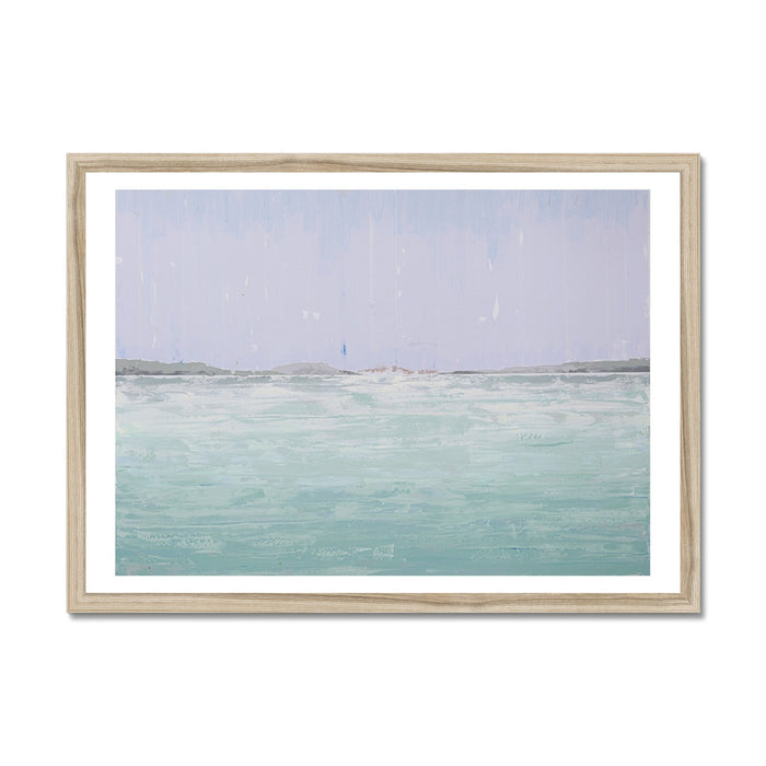 A View from Padstow Print | Beach Painting - Unframed