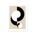 Abstract Shells No 7 - Abstract Wall Art - Unframed - Beach House Art