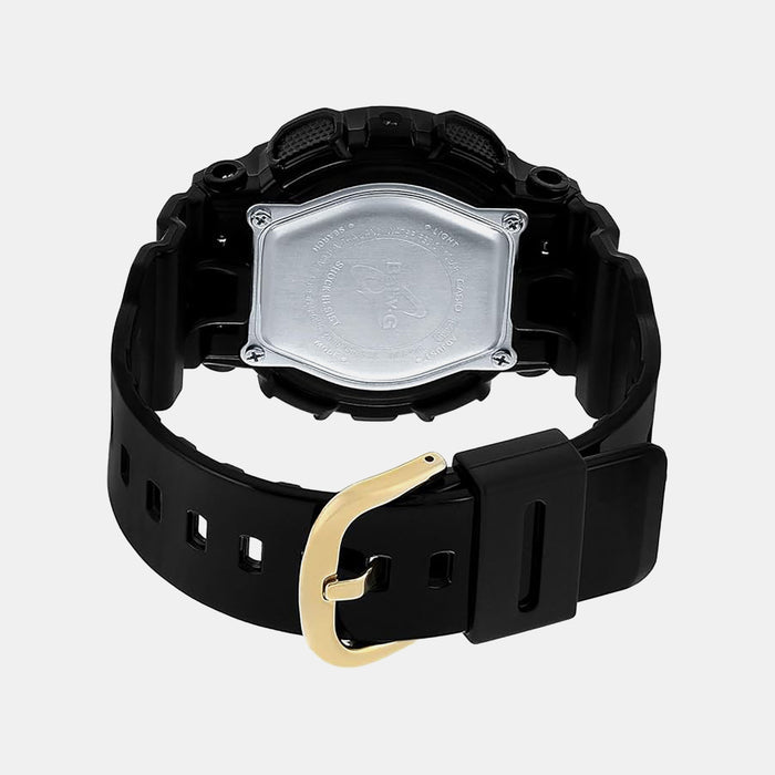 Baby-G Women Quartz Black Dial Analog-Digital Resin Watch BX015