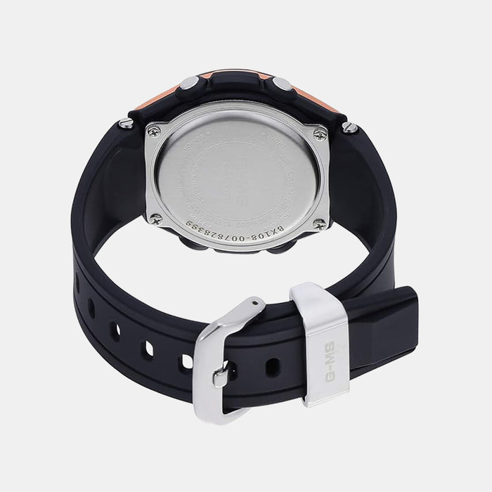 Baby-G Women Quartz Black Dial Analog-Digital Resin Watch BX108