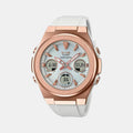 Casio Round Silver Analog-Digital watch