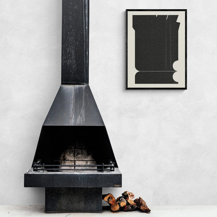 Bauhaus Frigate: Bauhaus Art Print - Framed - Beach House Art