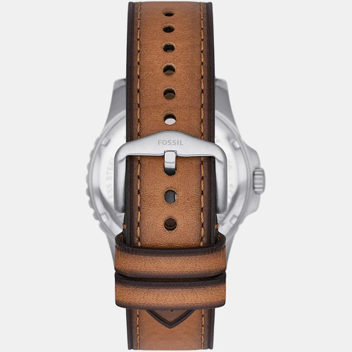 Fossil Men Round Silver watch