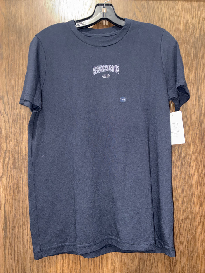 Boys NWT Abercrombie Short Sleeve Shirt Size Youth XL 15/16