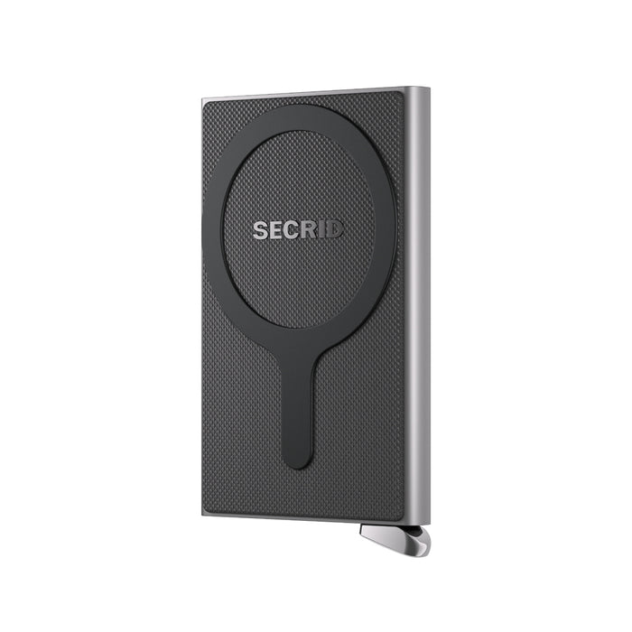 Secrid Card Protector Fluted Magsafe - Silver | Case Luggage