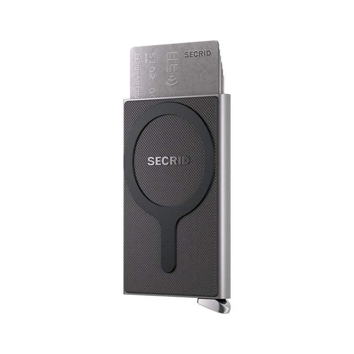 Secrid Card Protector Fluted Magsafe - Silver | Case Luggage