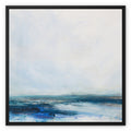 Celestial Shore | Coastal Visions Sea Painting Print - Framed Canvas -  sea painting