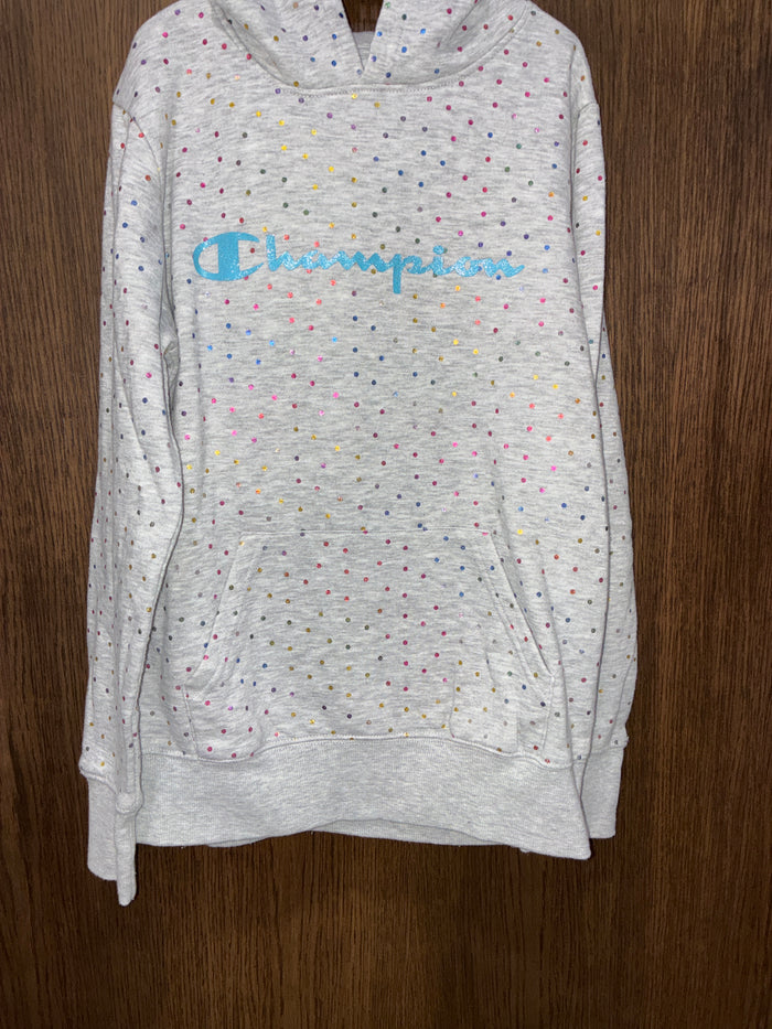 Champion Girls Hoodie Sweatshirt Size YXL 14/16