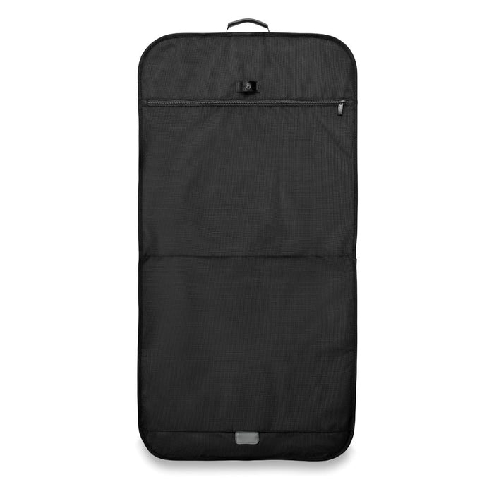 Briggs & Riley Baseline 2 Classic Garment Bag in black, featuring a sleek design and sturdy handles for easy transport.
