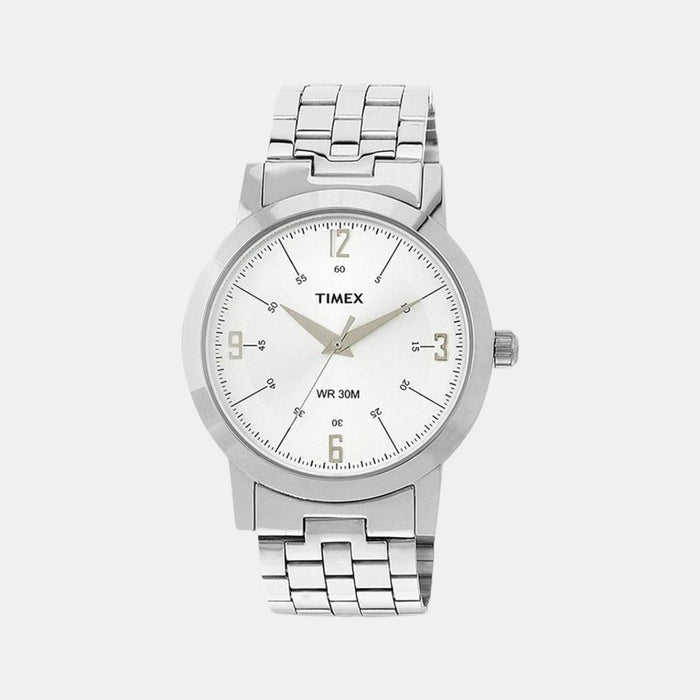 Timex Round Silver Analog watch