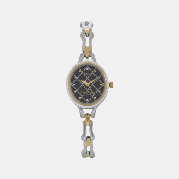 Timex Oval Black Analog watch