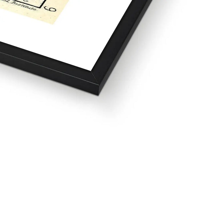 Custom Map Print of Devon | Personalised Map Print | Map Prints with Navy Font - Framed Wall Art