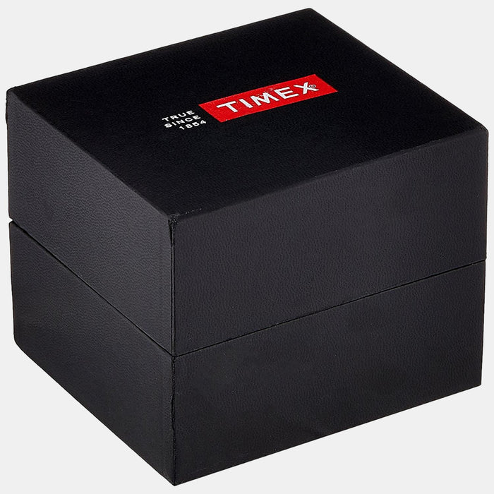 Timex Leather Black watch
