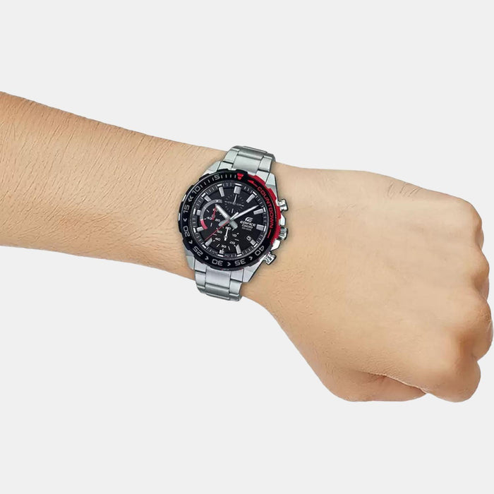 Casio Round Quartz Chronograph Men watch
