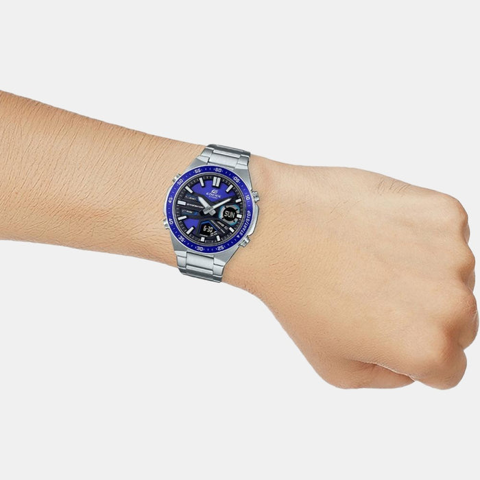 Casio Stainless Steel Blue watch