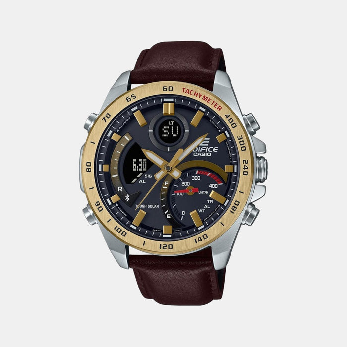 Casio Round Black Analog-Digital watch