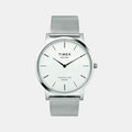 Timex Round Silver Analog watch