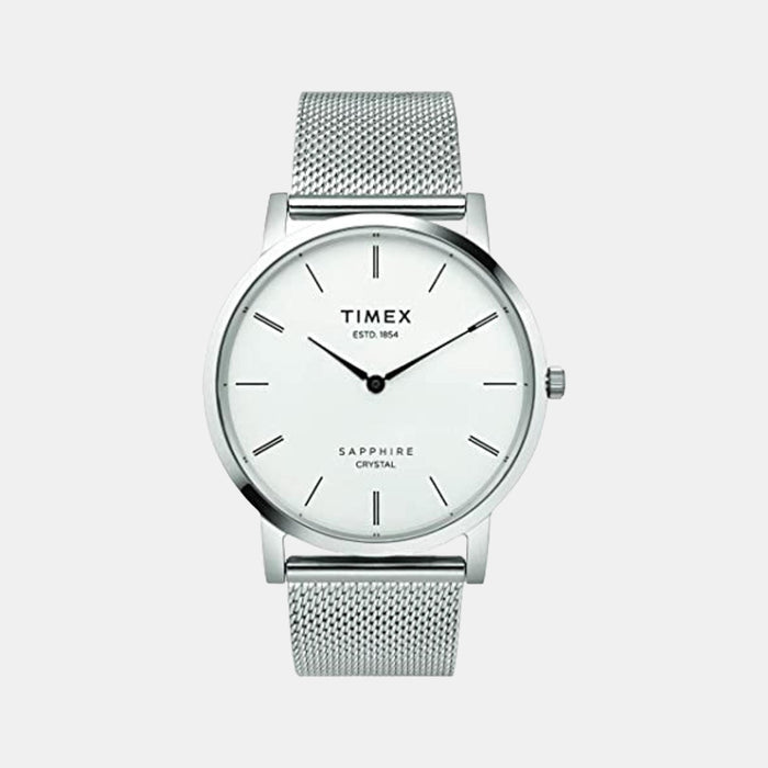 Timex Round Silver Analog watch
