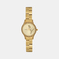 Timex Round Gold Analog watch