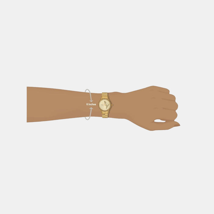 Timex Stainless Steel Gold watch