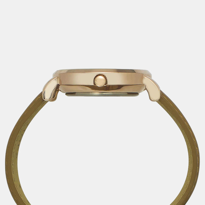 Timex Women Round Silver watch