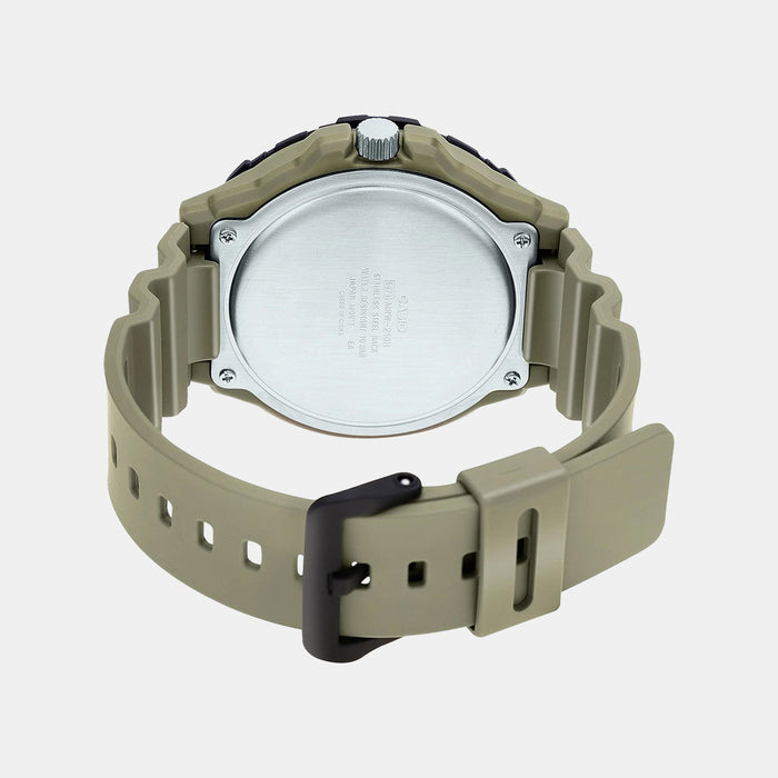 Enticer Men Quartz Black Dial Analog Silicone Watch A2041