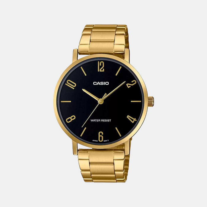 Casio Round Black Analog watch
