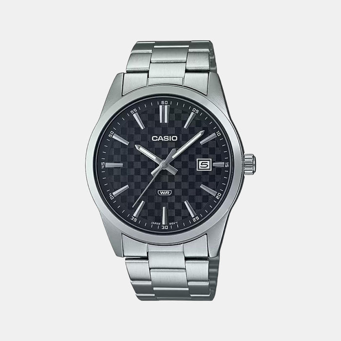 Casio Round Black Analog watch