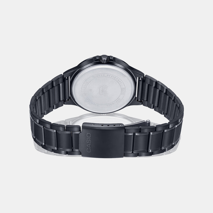 Enticer Men Quartz Black Dial Multi-Function Stainless Steel Watch A1969