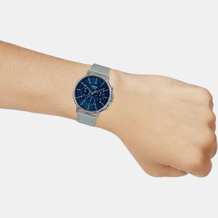 Casio Stainless Steel Blue watch