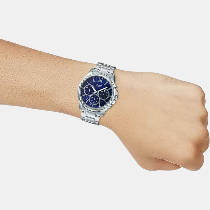 Casio Round Quartz Chronograph Men watch