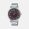 Casio Round Brown Analog watch