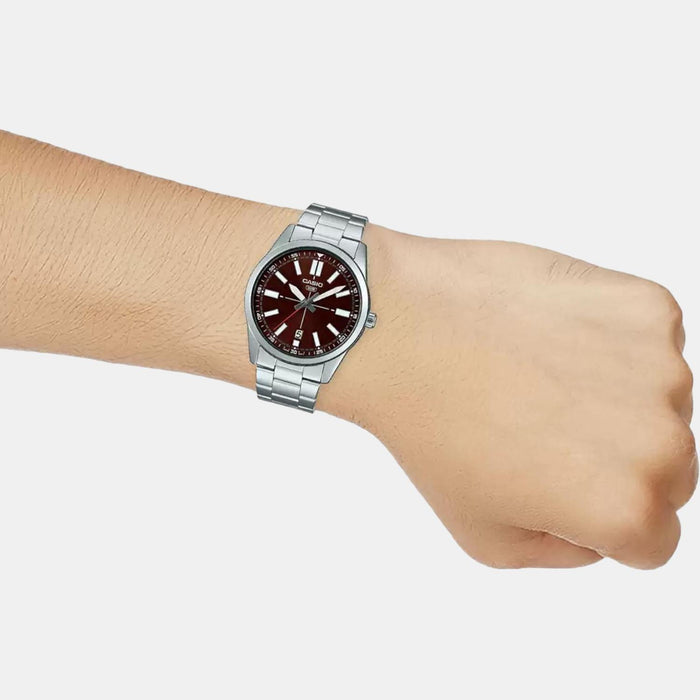 Casio Stainless Steel Brown watch