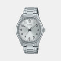 Casio Round Silver Analog watch