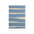 Estuary Ripples - Abstract Line Art - Modern Coastal Art - Unframed Wave Wall Art