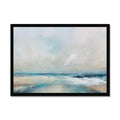 Ethereal Coast | Coastal Visions Beach Painting Print - Framed Print - coastal wall art