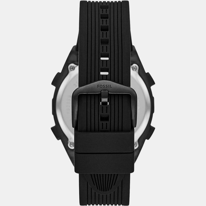 Fossil Men Round Black watch