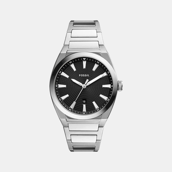 Fossil Round Black Analog watch