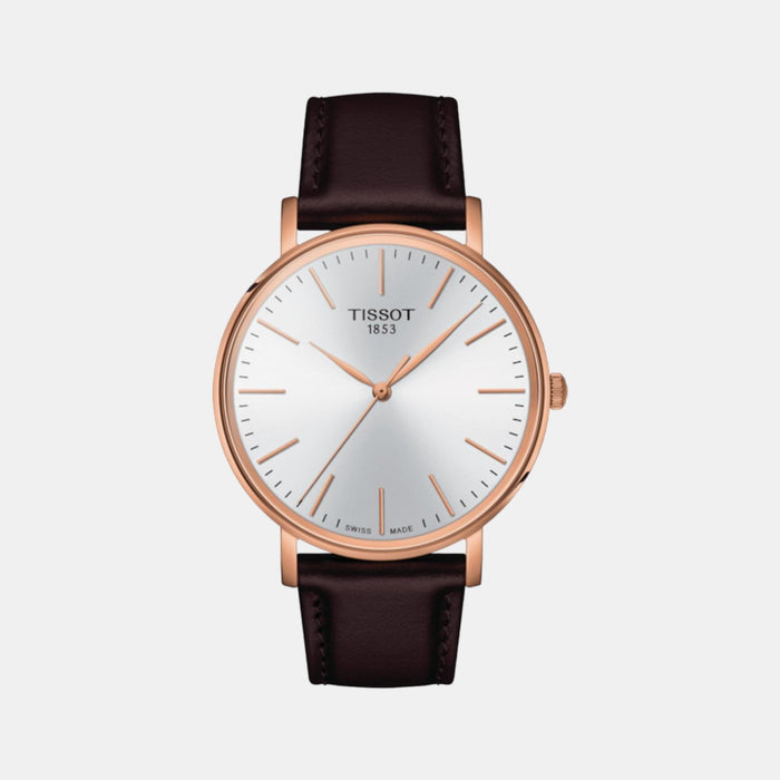 Tissot Round Silver Analog watch