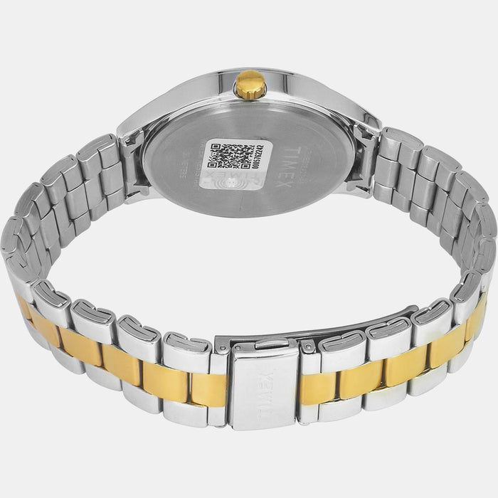 Fashion Men Quartz Black Dial Multi-Function Stainless Steel Watch TWEG18425