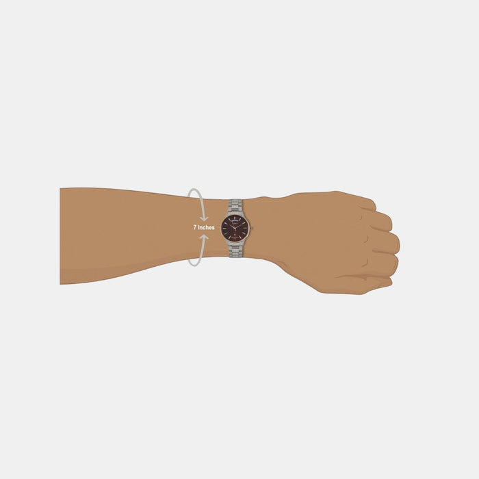 Timex Stainless Steel Brown watch