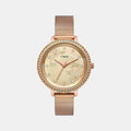 Timex Round Rose Gold Analog watch