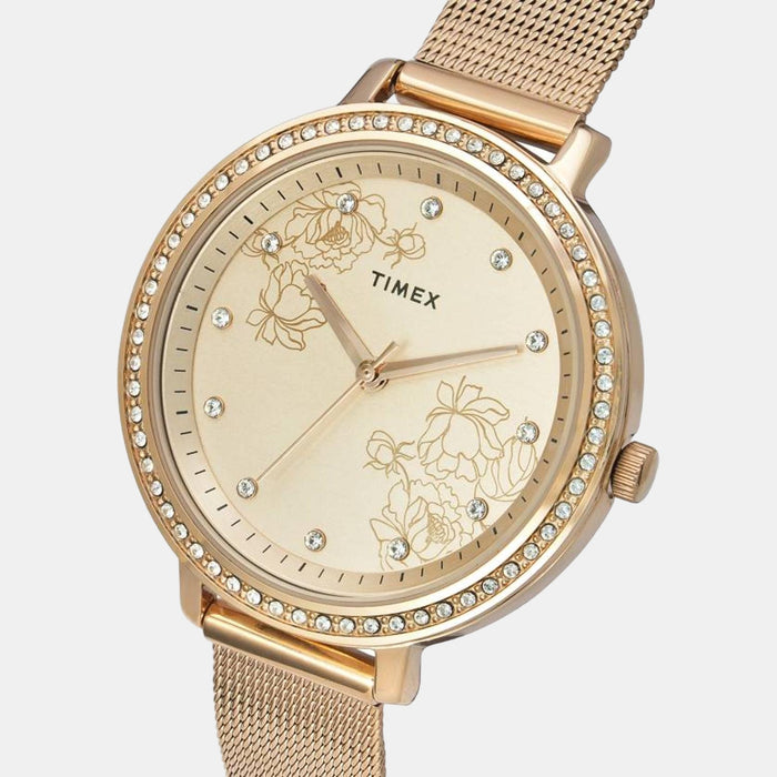 Timex Stainless Steel Round watch