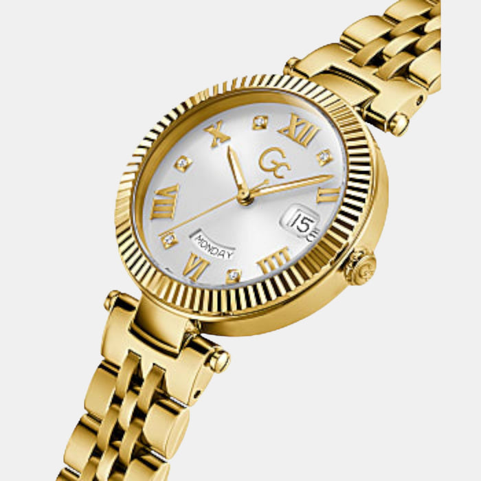 GC Stainless Steel Round watch