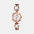 Timex Round White Analog watch