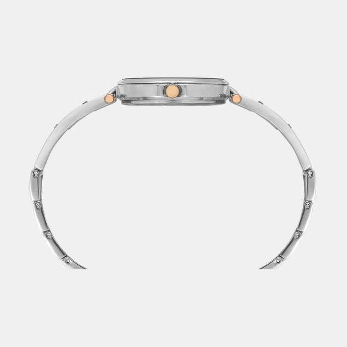 Timex Women Round Silver watch